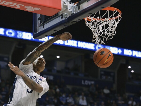 Clary and Baldwin lead Penn State over No. 11 Wisconsin 87 83 for